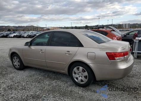 2008 Hyundai Sonata Gls from USA, damaged, VIN 5NPET46C88H393606